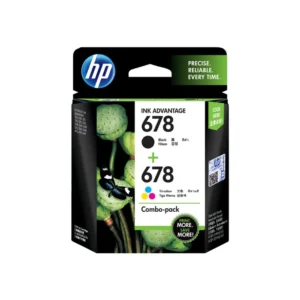 HP 678 2-pack Black/Tri-color Original Ink Advantage Cartridges