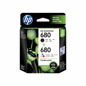 HP 680 2-pack Black/Tri-color Original Ink Advantage Cartridges